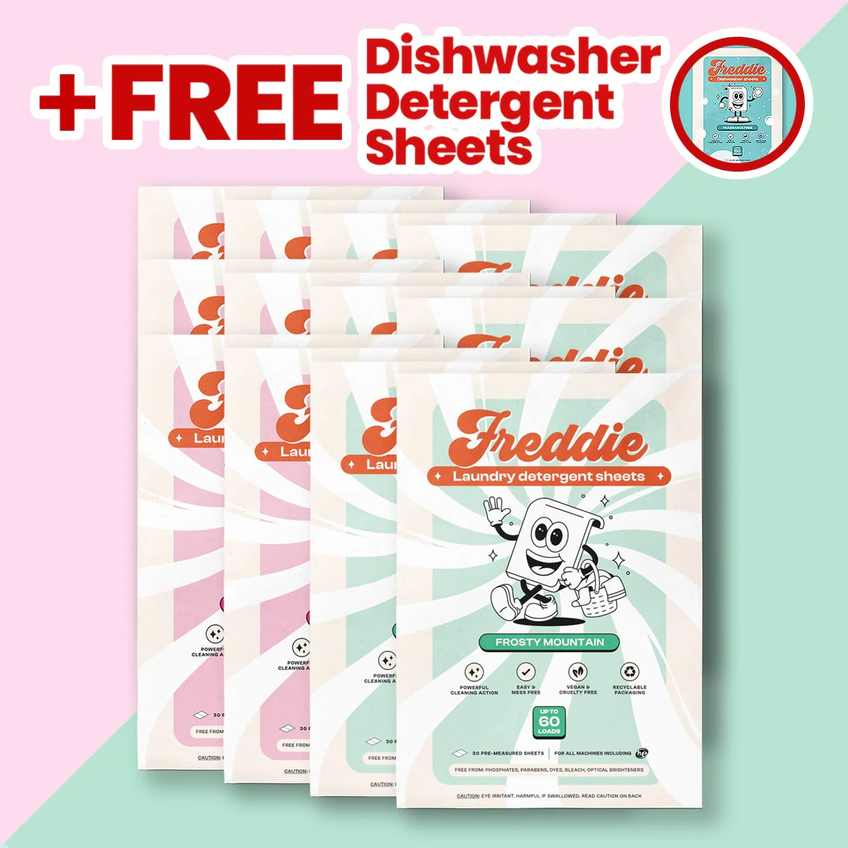 12x Laundry Detergent Sheets + Free 1x Dishwasher Detergent Sheets - Image 7