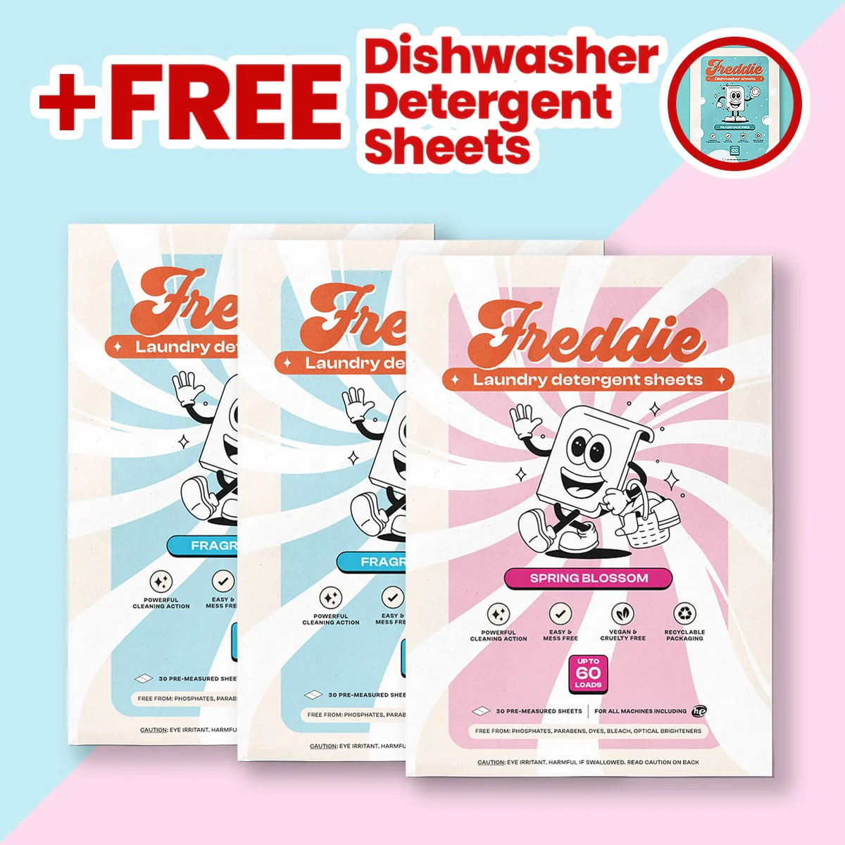 3x Laundry Detergent Sheets + Free 1x Dishwasher Detergent Sheets - Image 4