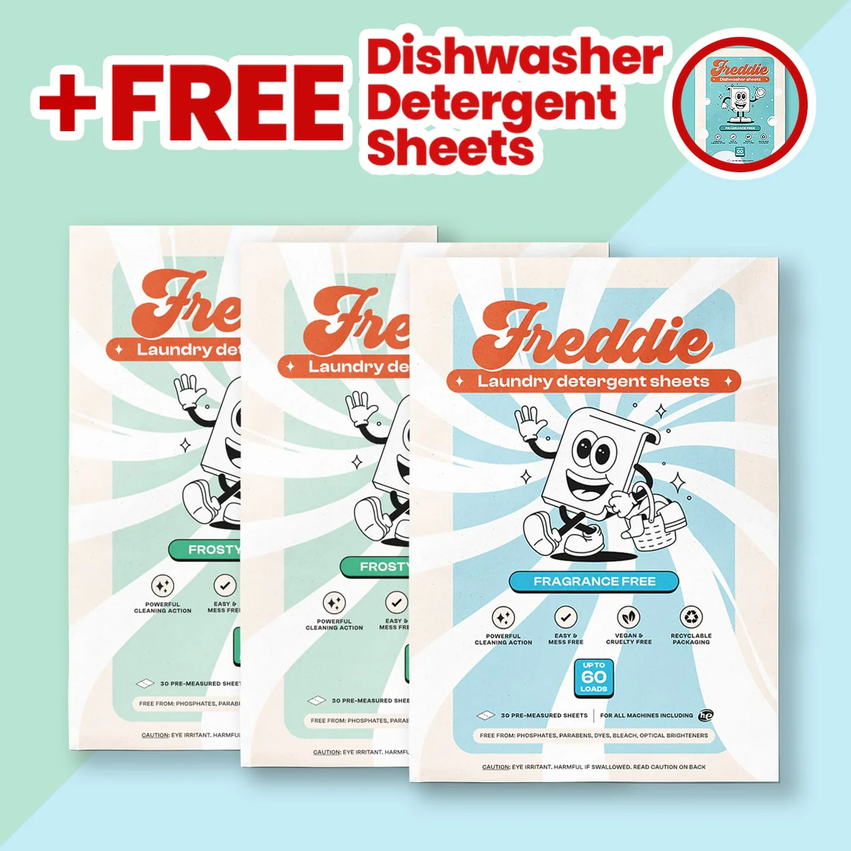 3x Laundry Detergent Sheets + Free 1x Dishwasher Detergent Sheets - Image 6